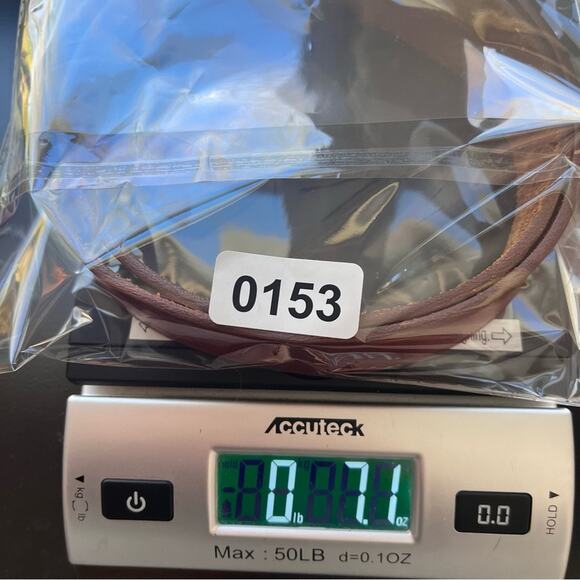 Vintage Scrimshaw Leather and Brass Belt Buckle Sailboat Clipper Ship 36” Belt - Picture 8 of 8